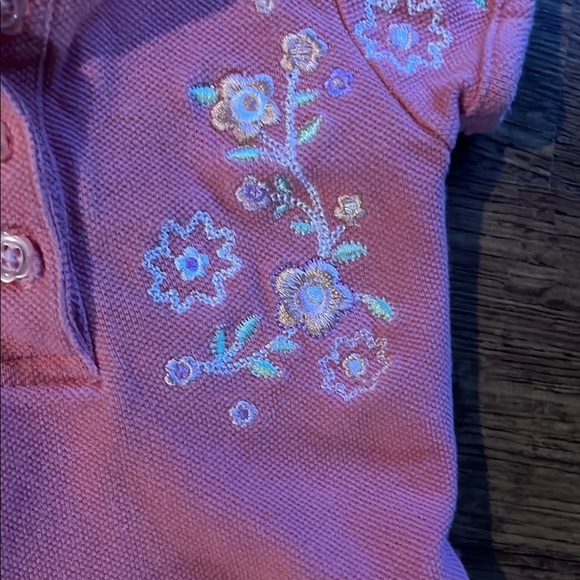 Disney Kids Pink Polo Shirt with Winnie the Pooh - Picture 2 of 5